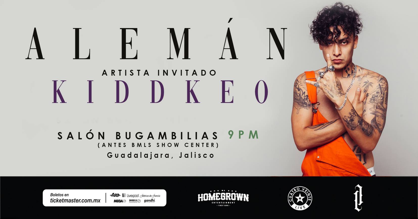 Alemán en Guadalajara | 24 de Noviembre | Salón Bugambilias