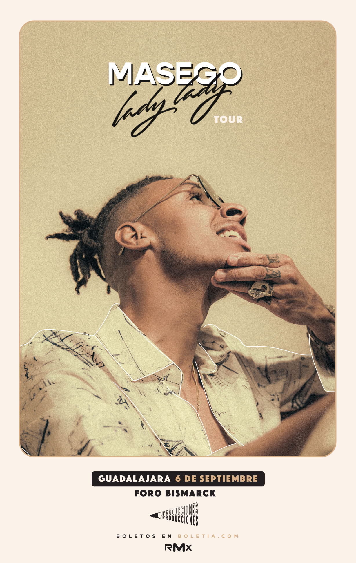 Masego en Guadalajara 6 de Septiembre 2019 Bismarck