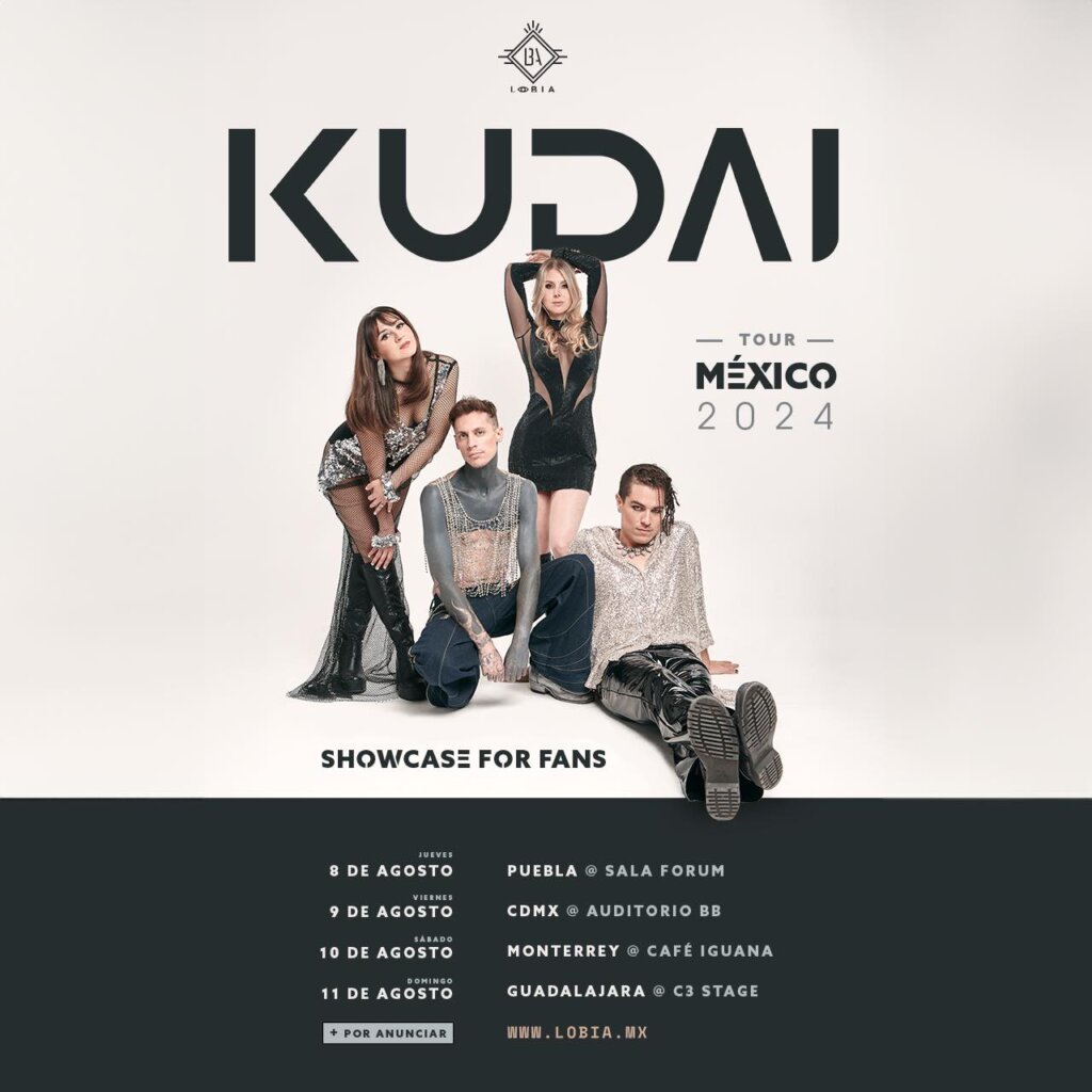 KUDAI LLEGA A MÉXICO CON LA GIRA 