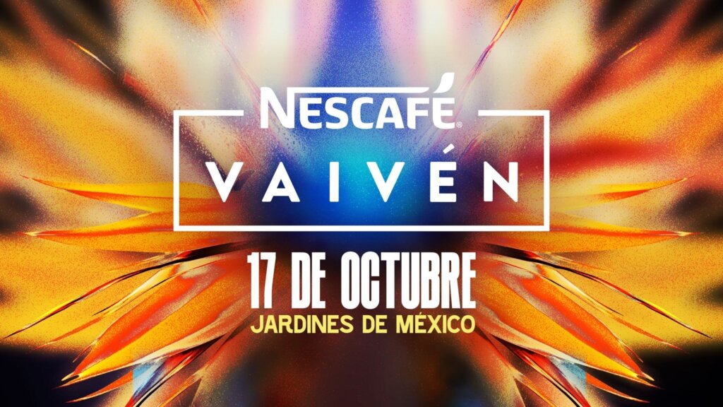 Cartel oficial del Festival Nescafé Vaivén 2026