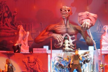 Iron Maiden en concierto