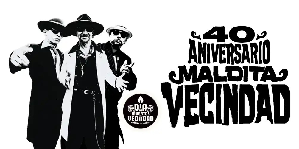 Imagen oficial de Maldita Vecindad, 40 años en la Arena CDMX