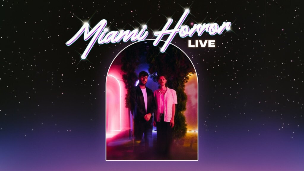 Imagen oficial de Miami Horror en el Foro Puebla, CDMX