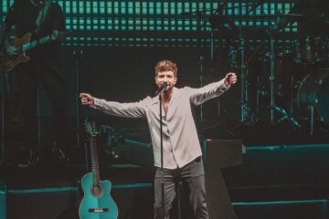 Pablo Alborán en concierto en Guadalajara, foto Setlist.me