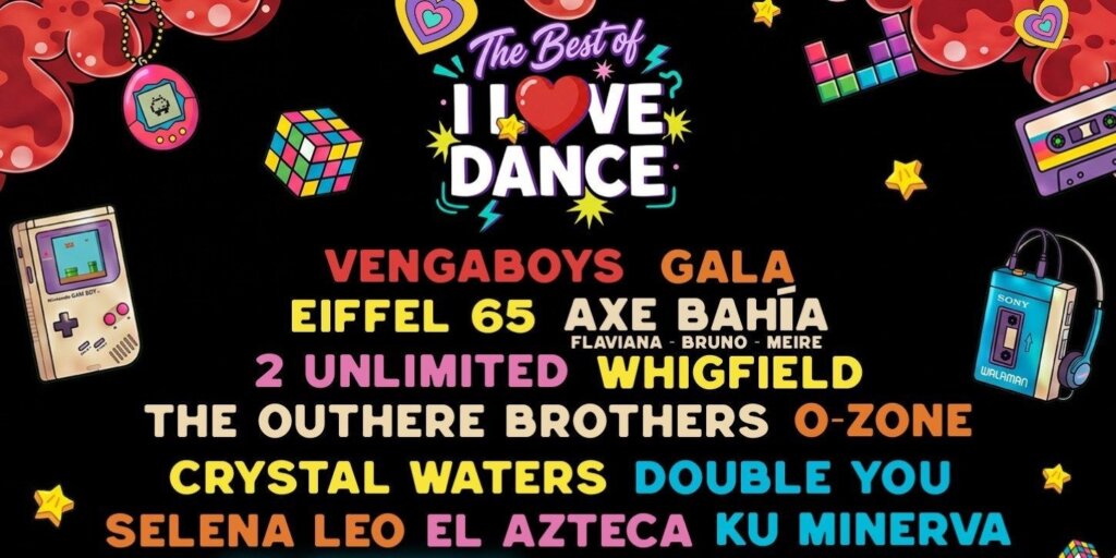 Flyer de I Love Dance 2026 en Monterrey: Auditorio Banamex