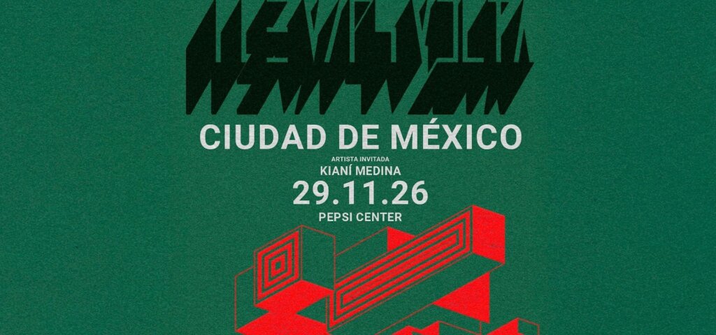 Flyer de The Mars Volta en México: Pepsi Center WTC, 29 de noviembre de 2026
